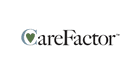 The care factor logo on a white background, representing men's only rehab and inpatient treatment.