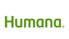 Humana logo on a white background featuring an outpatient program for rehab.